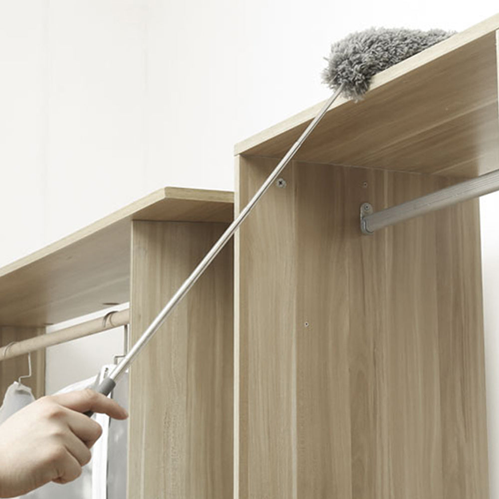 2Pcs 2.8m Flexible Retractable Microfiber Duster