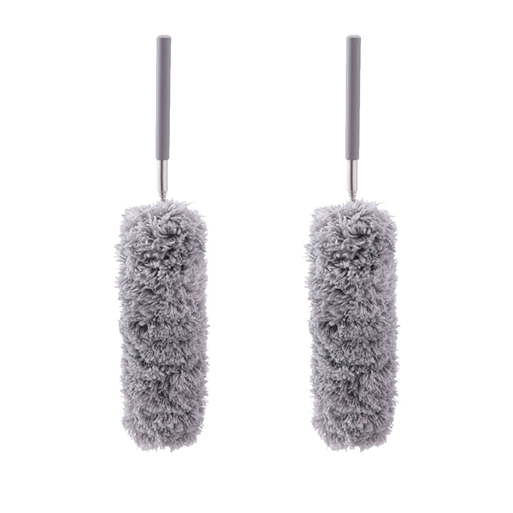 2Pcs 2.8m Flexible Retractable Microfiber Duster
