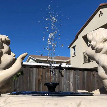 Floating Solar Fountain Pump Water Panel Power Kit Pool Garden Pond Submersible