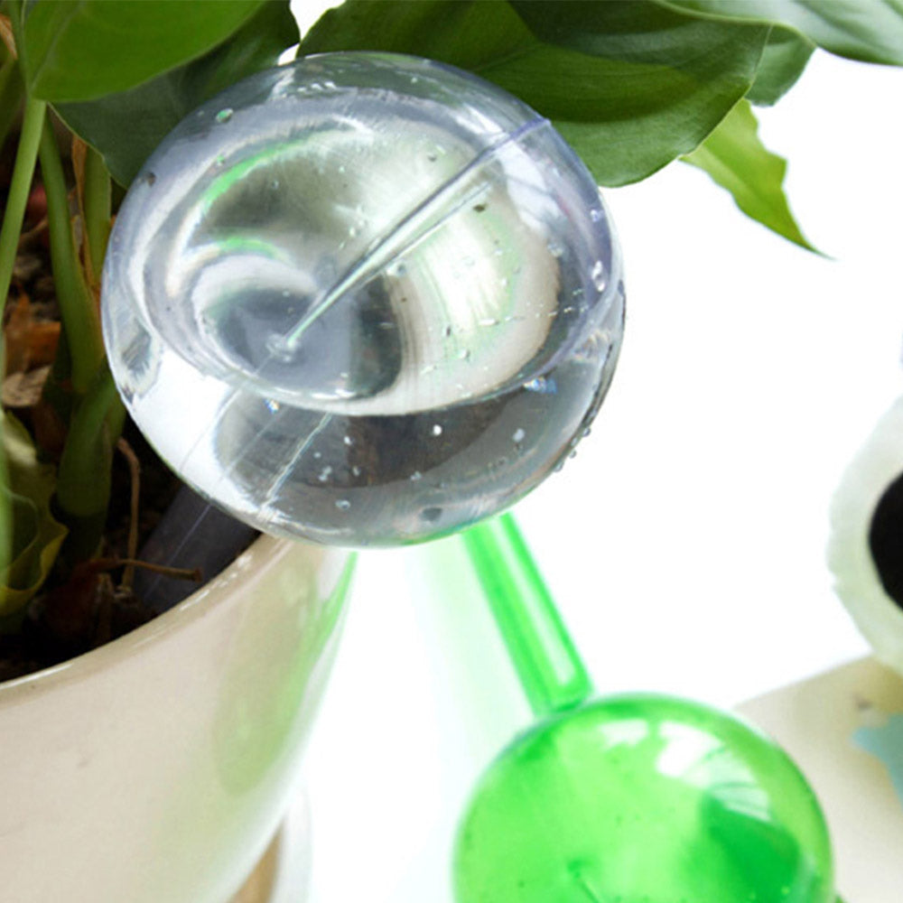 Water-Releasing Globe Stakes Automatic Water Bulbs