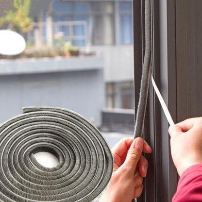 2Pcs 1-Meter Adhesive Felt Door Window Seal Strip Dust Sealing Strip Self Adhesive Dustproof Window Gap Filler Blocker