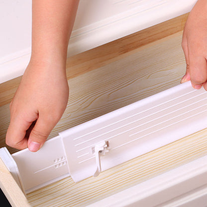 2Pcs or 4Pcs or 6Pcs Retractable Drawer Storage Divider for Home Kitchen