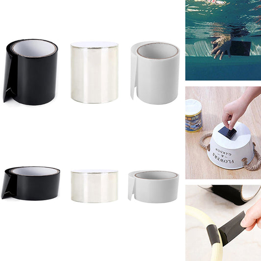 2 Rolls of Waterproof Adhesive Repair Tape Self Adhesive Repair Tape Duct Sealing Tapes