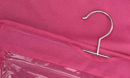 6-Pocket Shelf Bags Handbags Hanging Organizer Storage Closet Rack Hanger