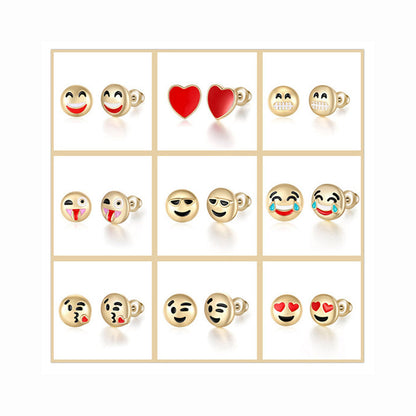Non-woven Hanging Christmas Advent Charm Calendar Bag-Smiley Jewelry