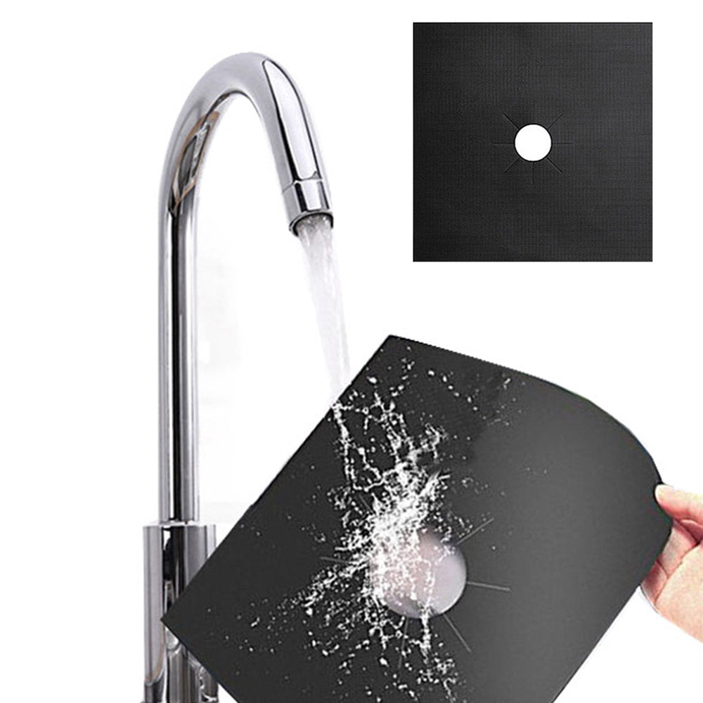 4Pcs/Set Non-Stick Reusable Gas Hob Protectors