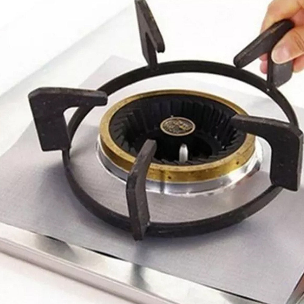 4Pcs/Set Non-Stick Reusable Gas Hob Protectors