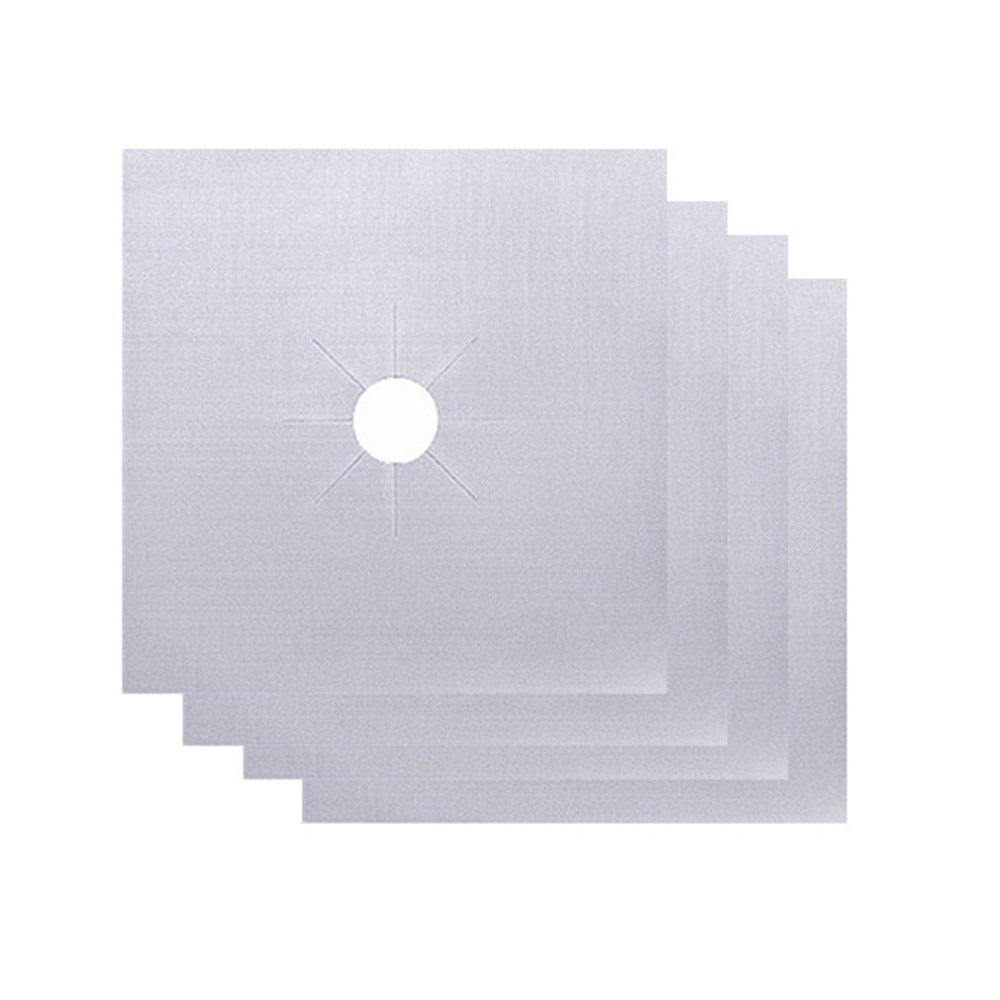 4Pcs/Set Non-Stick Reusable Gas Hob Protectors