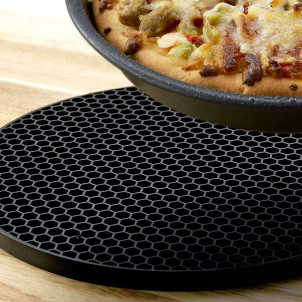 5Pcs Set 6 inch Air Fryer Accessories Cake Pizza BBQ Roast Barbecue Baking Pan Tray