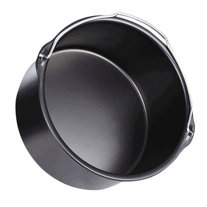 5Pcs Set 6 inch Air Fryer Accessories Cake Pizza BBQ Roast Barbecue Baking Pan Tray