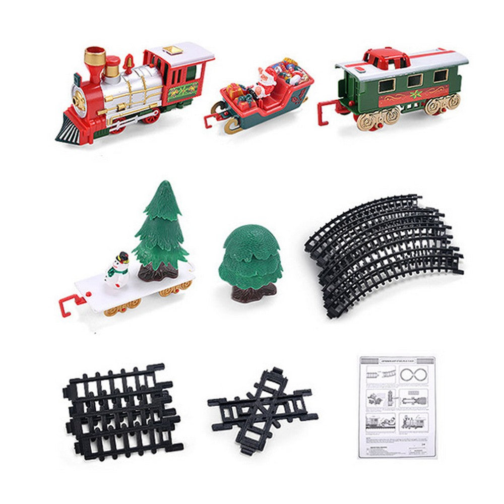 Kid Christmas Railway Tracks Toy Set