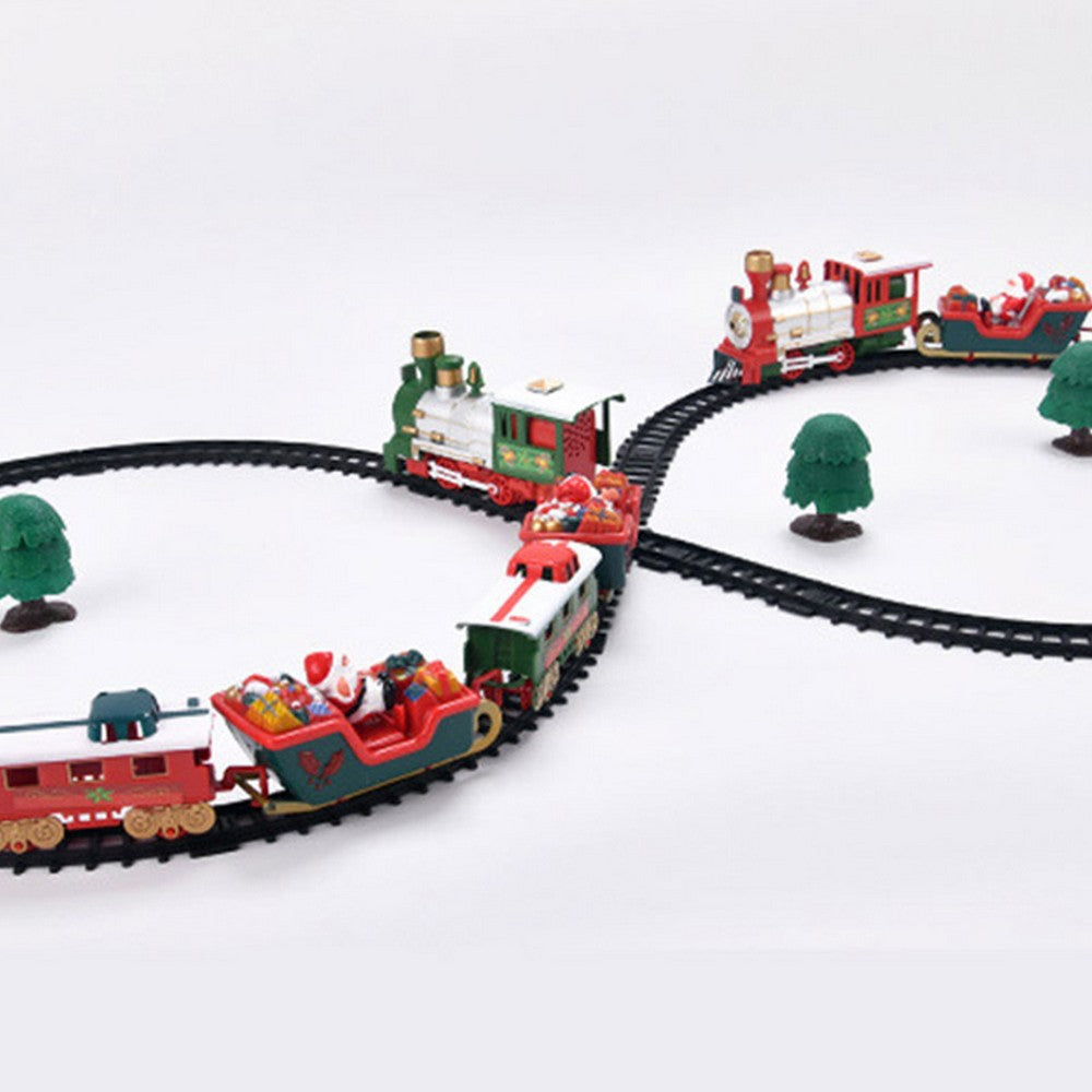 Kid Christmas Railway Tracks Toy Set