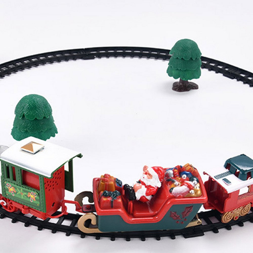 Kid Christmas Railway Tracks Toy Set