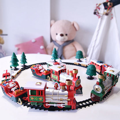 Kid Christmas Railway Tracks Toy Set