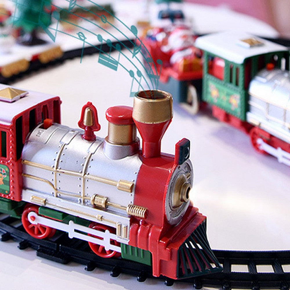 Kid Christmas Railway Tracks Toy Set
