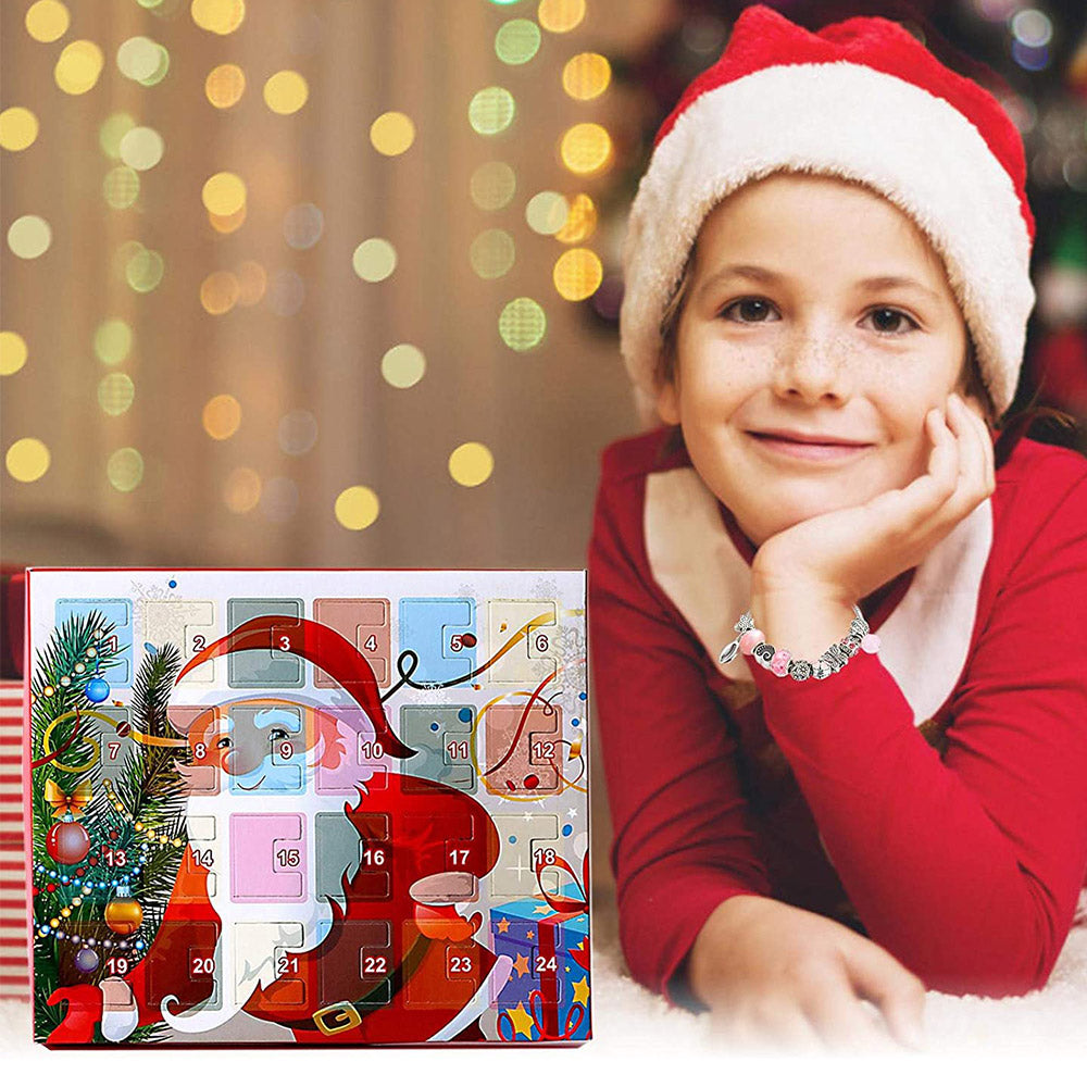 Christmas Advent Charm Calendar-LOVE Bracelet