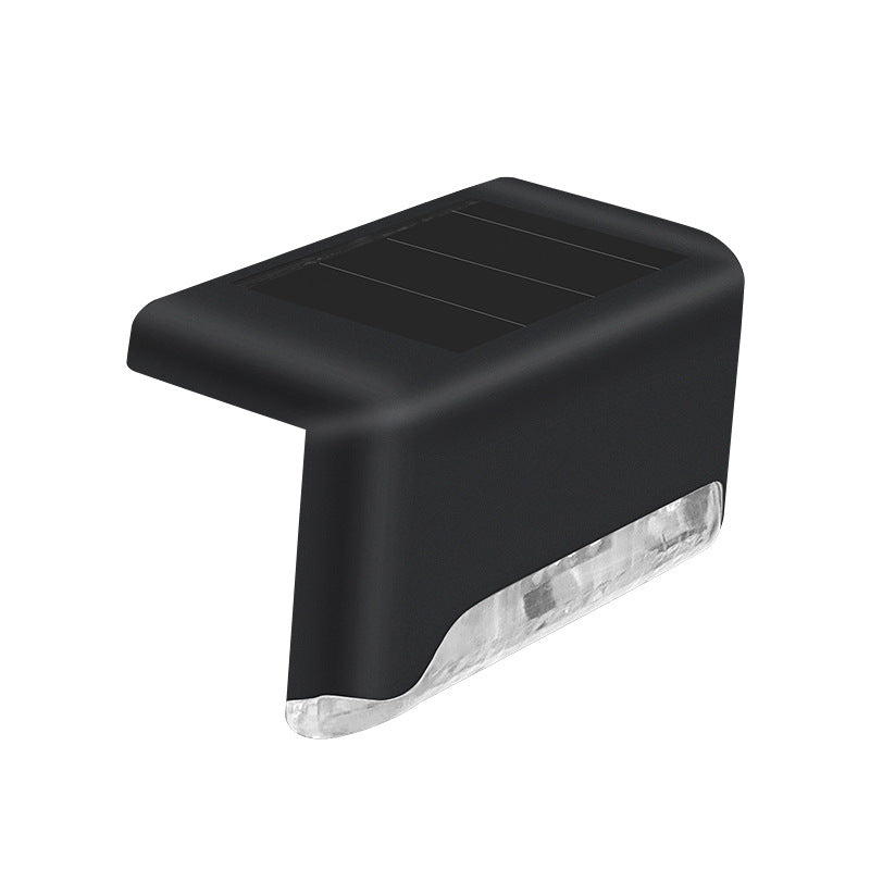 White LED Outdoor Solar Powered Lights Home Stairs Lamp