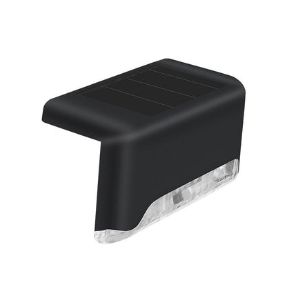 White LED Outdoor Solar Powered Lights Home Stairs Lamp