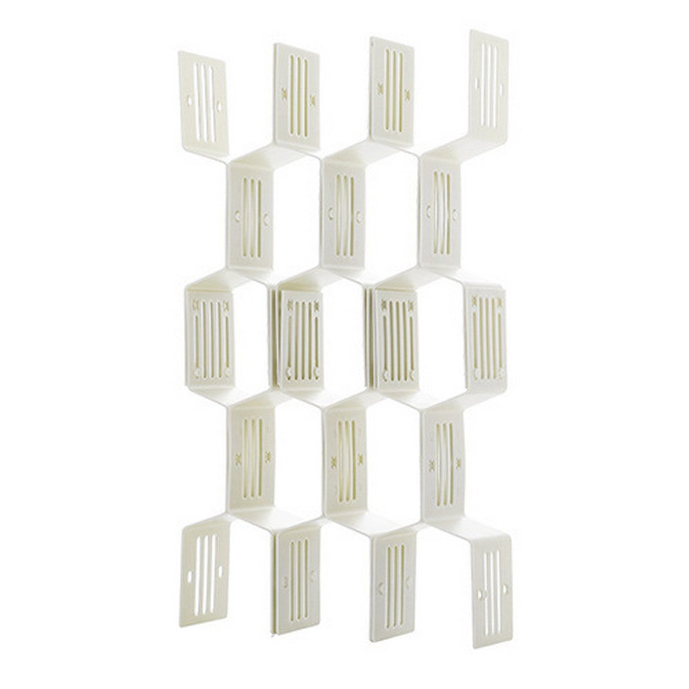 12-Pieces Drawer Divider Organizer Undergarment Sock Storage Holder