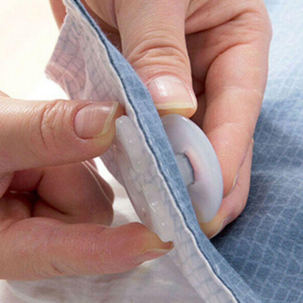 12Pcs Needleless Plastic Quilt Cover Clips Pins