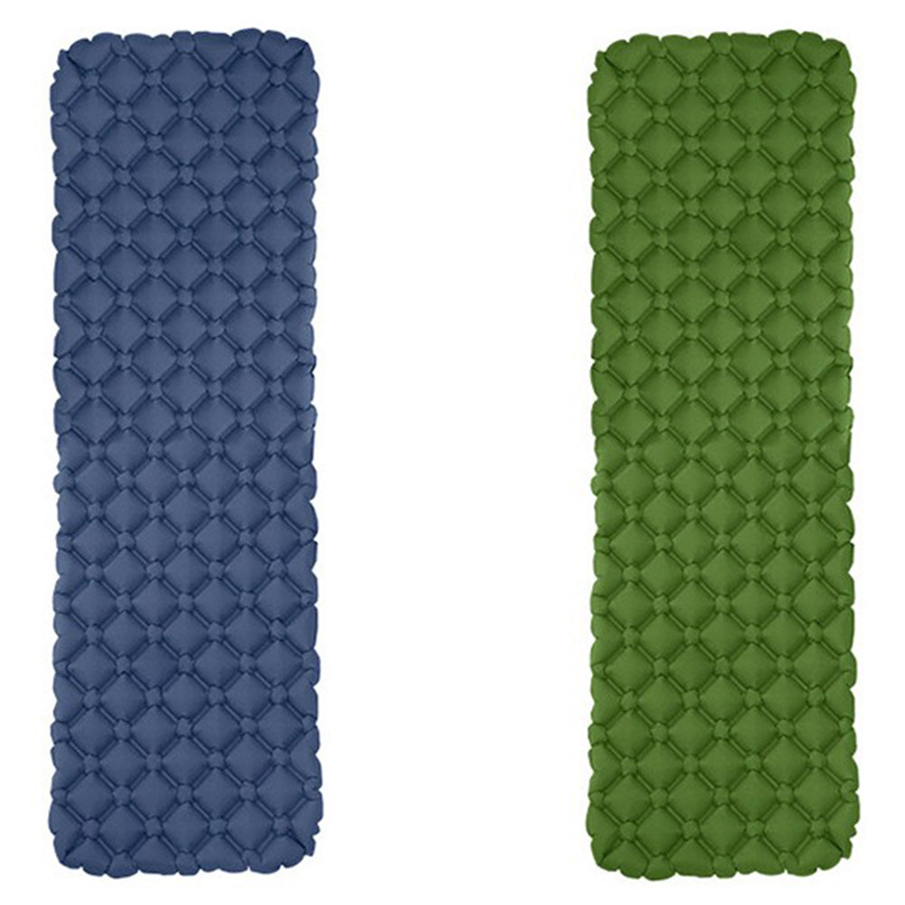 2PCS Inflatable Sleeping Mat Moisture-Proof Sleeping Mat for Outdoor Tent