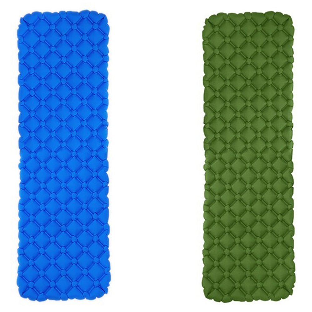 2PCS Inflatable Sleeping Mat Moisture-Proof Sleeping Mat for Outdoor Tent