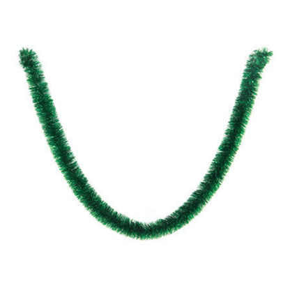 2Pcs Green Christmas Tinsel Garland Xmas Decor Home Decor
