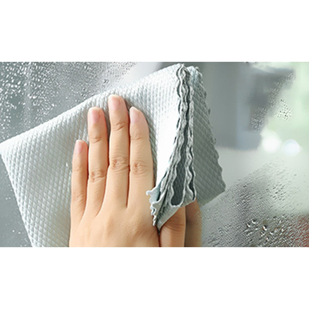 10 Piece Fish Scale Microfiber Cleaning Cloths