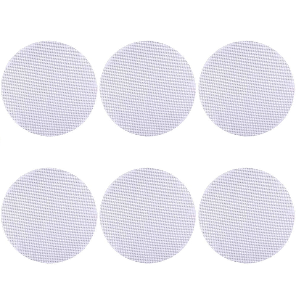 6Pcs Reusable Silicone Steamer Liners Non-Stick Pad Air Fryer Mat