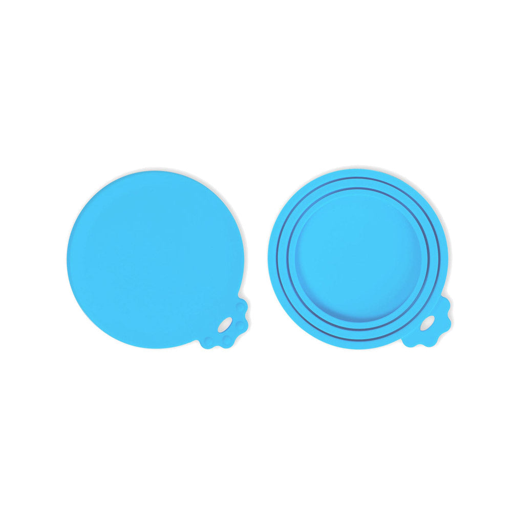 2 or 4Pcs Pet Food Can Cover Lid Dog Cat Pet Tin Silicone Reusable Storage Cap