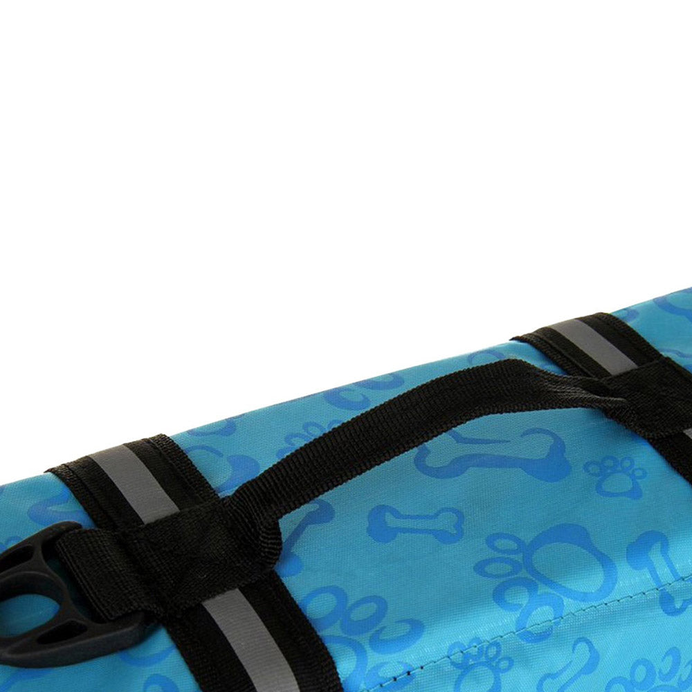 Printed Dog Life Jacket Swimwear Pet Swimming Safety Clothing Pet Dog Swimsuit Pet Swimming Jacket