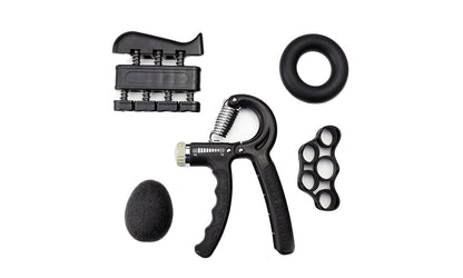 Hand Grip Strengthener Trainer Exerciser Finger Stretcher 10-60Kg Resistance Grip Strengthener 5Pcs Kit