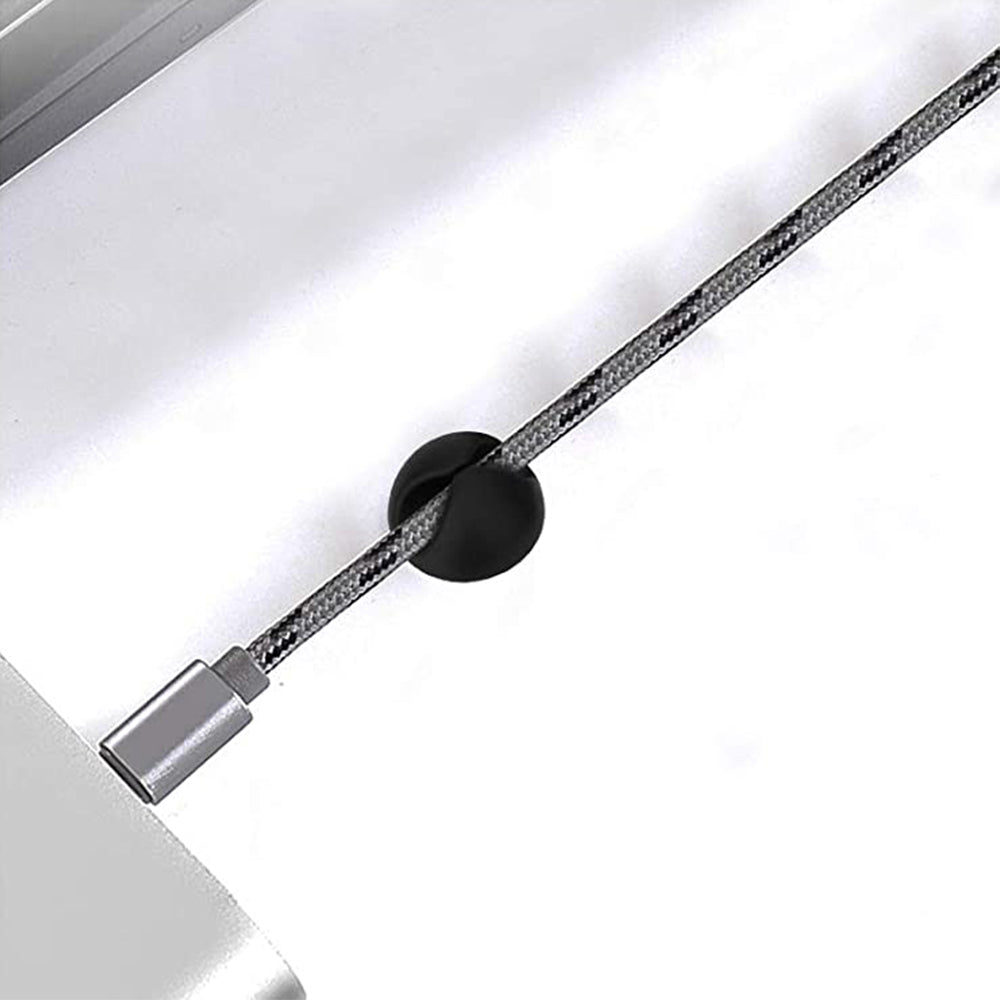 10pcs/Set Self-adhesive Cable Clips Cord Organizer Holder Set