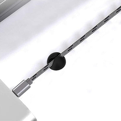 10pcs/Set Self-adhesive Cable Clips Cord Organizer Holder Set