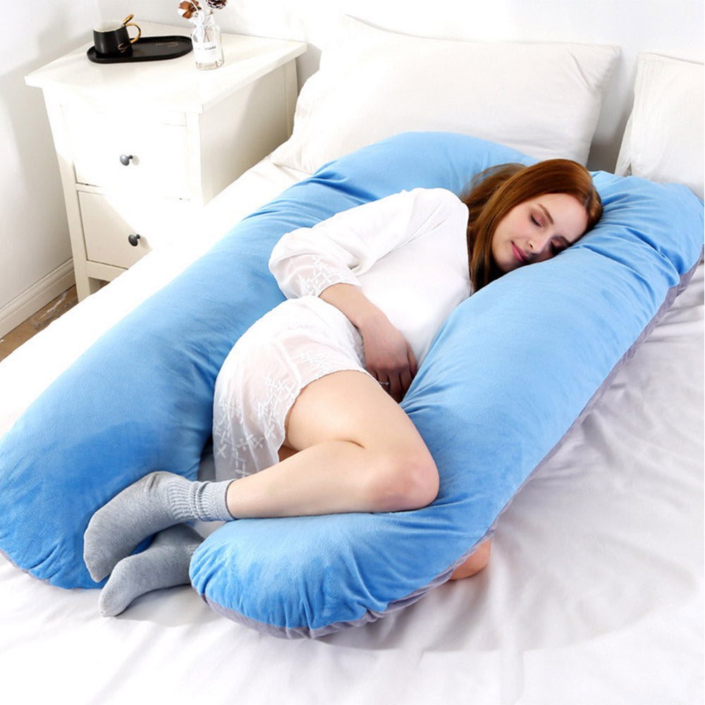 U-Shaped Full Length Body Support and Pregnancy Pillows