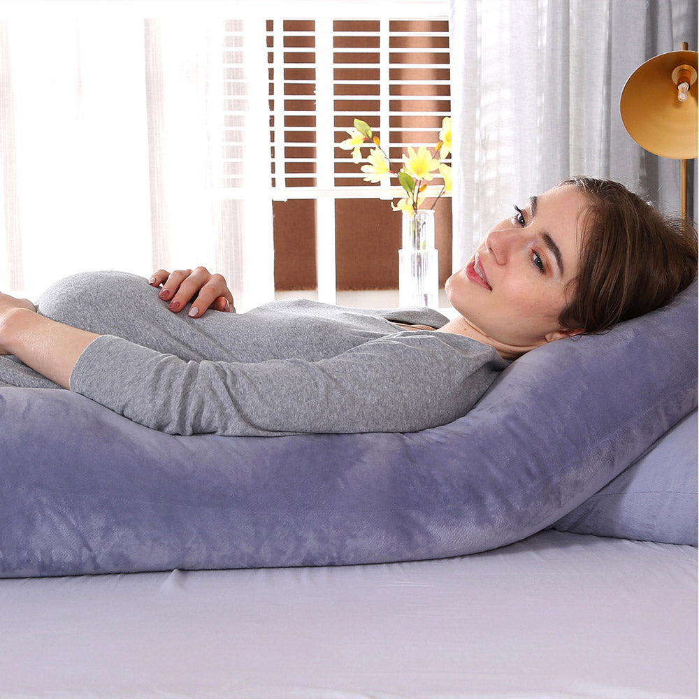 U-Shaped Full Length Body Support and Pregnancy Pillows