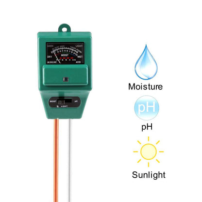 3 in 1 Soil Tester Square Head