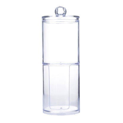 2 in 1 Swab Cotton Round Pads Holder Dispenser Makeup Organizer