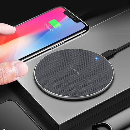 10W Qi Wireless Fast Charger With 1m Charging Cable