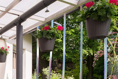 2pcs Bird Deterrent Reflective Scare Tape Anti-Bird Scare Tape Dual-Side Pest Repellent Ribbon Garden Pest Control Tape Square Print