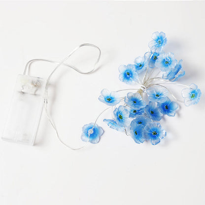 LED Flower Shaped Fairy String Light Indoor Outdoor Decor