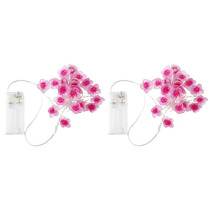 LED Flower Shaped Fairy String Light Indoor Outdoor Decor