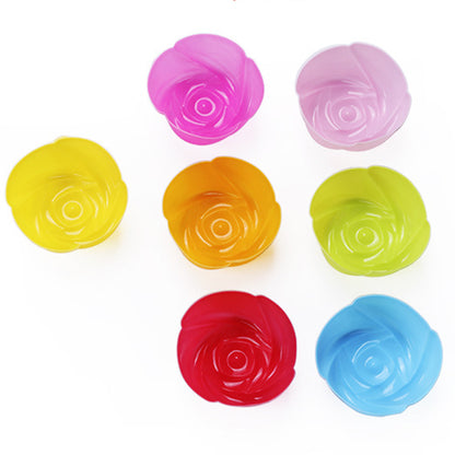 20pcs Reusable Non Stick Silicone Baking Cake Cups Molds Style-2