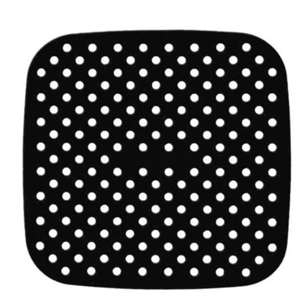 2pcs Air Fryer Liners Reusable Baking Pads Air Fryer Mats Steaming Basket Mats Non-Stick Liners for Air Fryers
