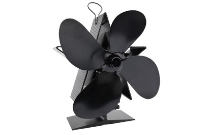 4-Blade Heat Powered Stove Fan