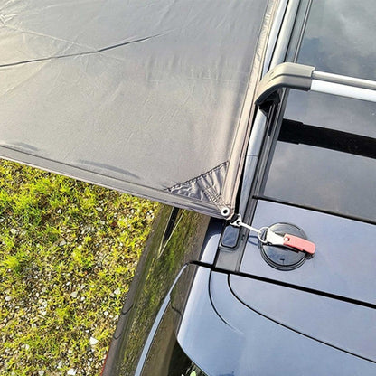Set of 2Pcs Suction Cup Anchor with S Hooks Heavy Duty Tie Down Suction Anchor Strong Car Awning Suction Cup Outdoor Tent Accessory