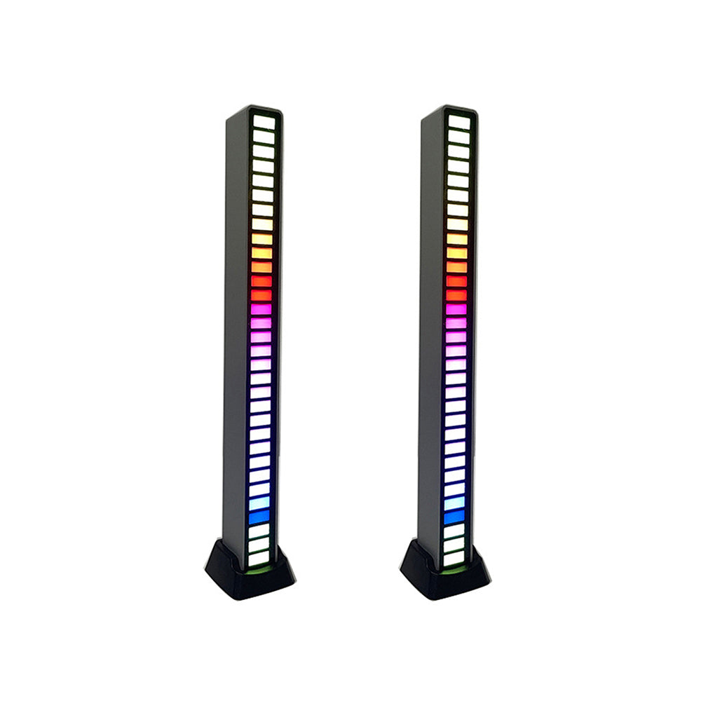 32 LED RGB Bluetooth Car Atmosphere Light Sound or App Control Light Bar Strip Light