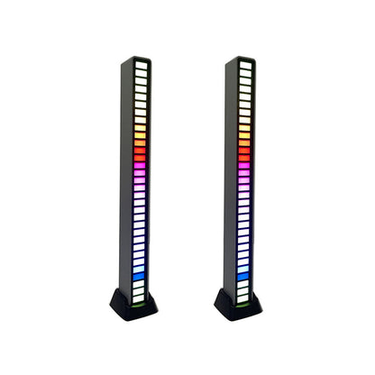 32 LED RGB Bluetooth Car Atmosphere Light Sound or App Control Light Bar Strip Light