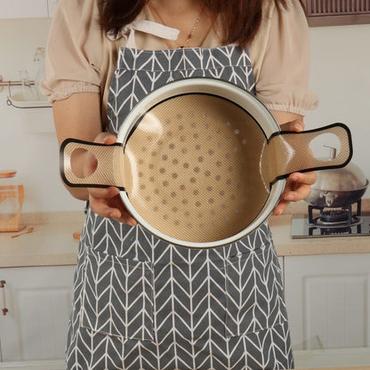 2pcs Silicone Baking Mat for Dutch Oven Bread Baking Mat Non-Slip Dough Making Mat