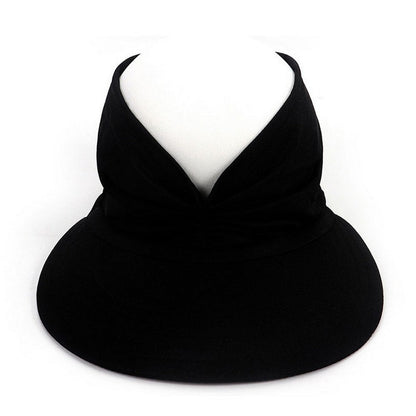 Adult Sun Visor Cap Elastic Sports Hat Empty Top Baseball Portable Beach Hat